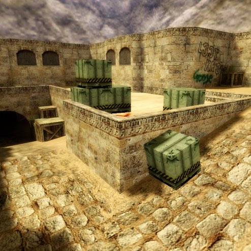 de_dust2: the map that defines CS 1.6